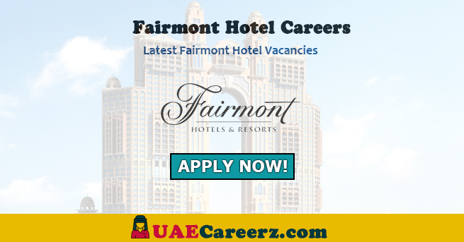Fairmont Hotel Careers